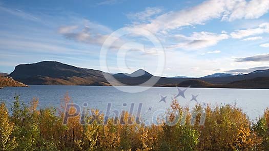 Autumn by the lake