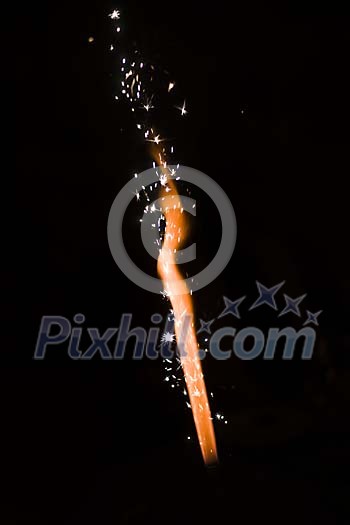 Bursting flames and sparks to light up the party Bursting flames and sparks to light up the party