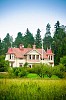 House surrounded by trees