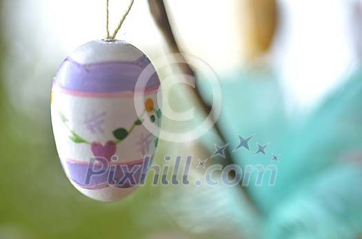 Coloured easter egg Coloured easter egg