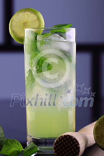 Ready made mojito drink Ready made mojito drink