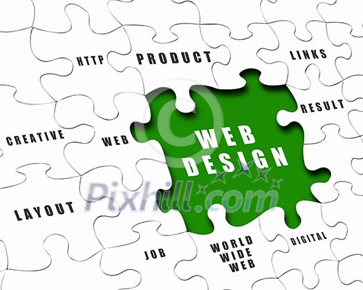pieces of puzzle with Internet words on it pieces of puzzle with Internet words on it