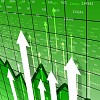 Financial and business chart and graphs as symbols of growth