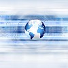 Abstract background with business elements. Symbol of a successful business