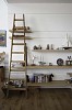 Viwe to a stylish shelf