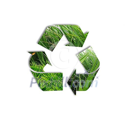 symbol of environment protection and recycling technology symbol of environment protection and recycling technology