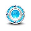 Light blue digital clock with 60 min timing