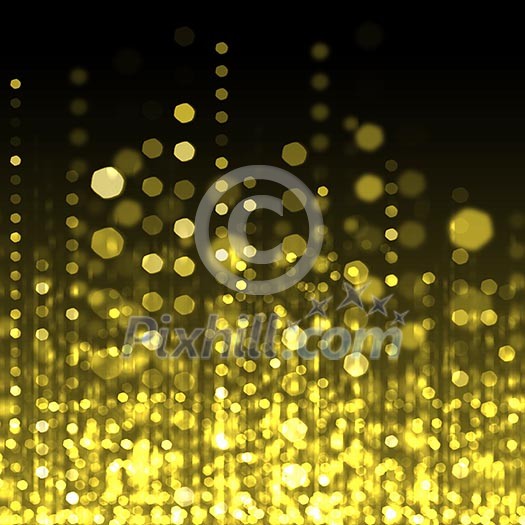 Background abstract image with defocused lights and circles