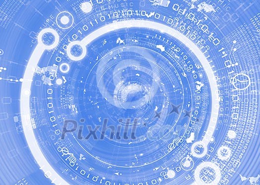 Background media image with icons and symbols Background media image with icons and symbols