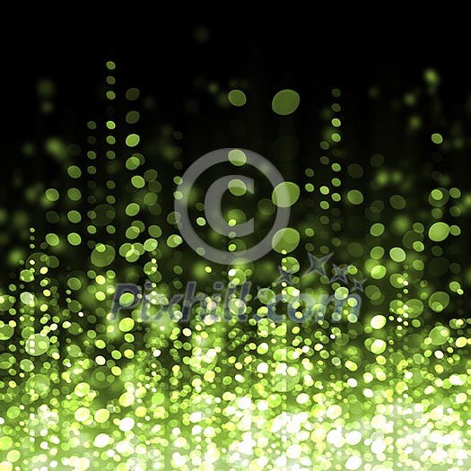 Background abstract image with defocused lights and circles