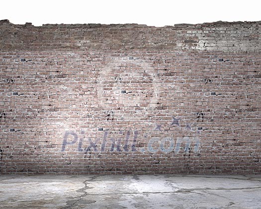 Background image of brick wall. Place for text