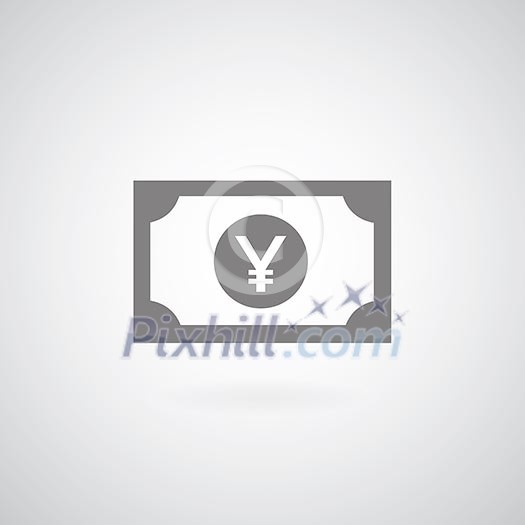 money symbol on gray background money symbol on gray background