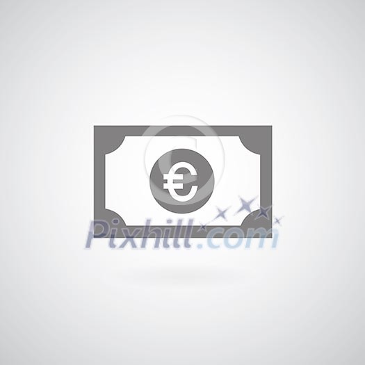 money symbol on gray background money symbol on gray background