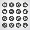 Web hosting icons for use 