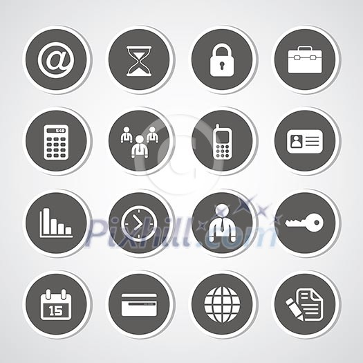 Business Icons set for use 