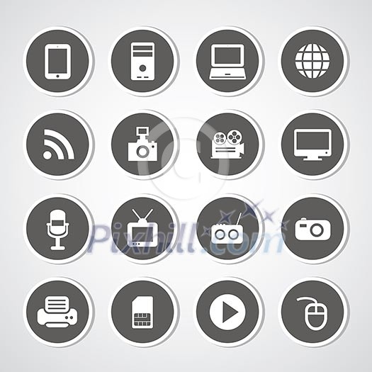 technology symbol set for use technology symbol set for use