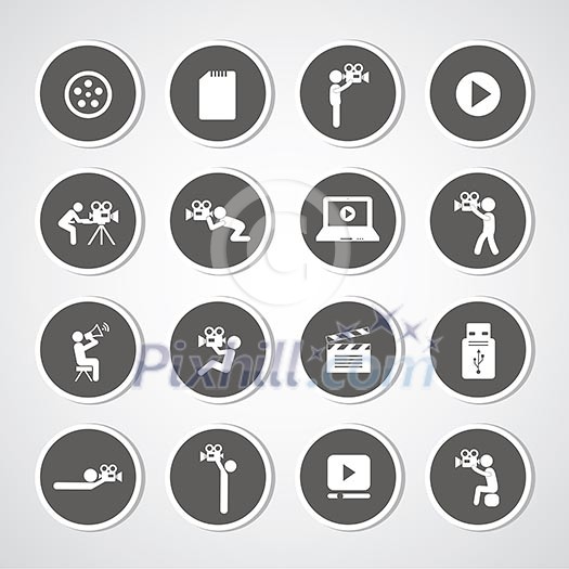 media film symbol for use media film symbol for use