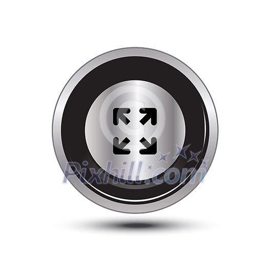 single button aluminum for use