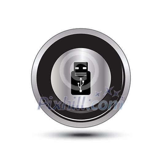 single button aluminum for use