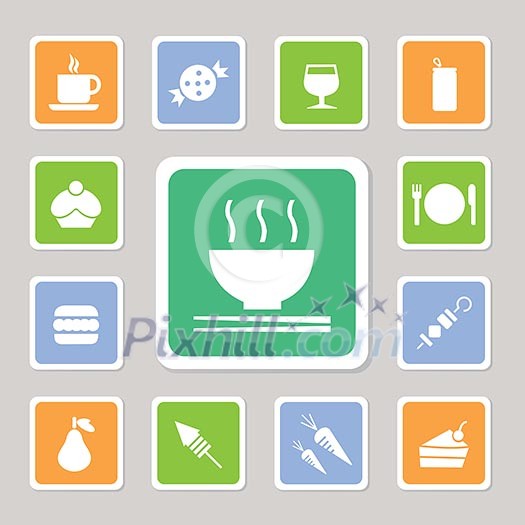 food and drink Icon for use