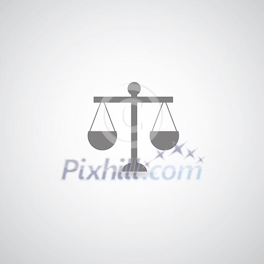 scales of justice on gray background scales of justice on gray background