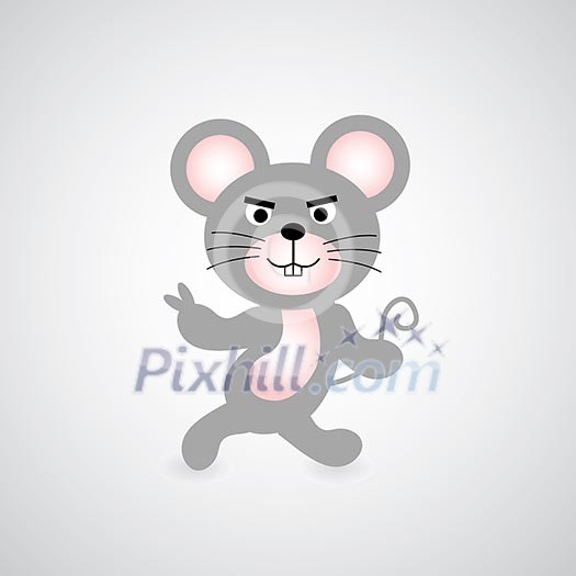 mouse vector cartoon style for use