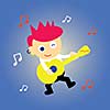 music vector cartoon style for use