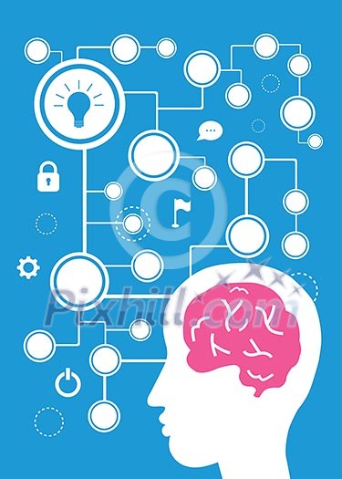 brain vector cartoon style for use brain vector cartoon style for use