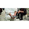 Boules (Petanque) game, French riviera