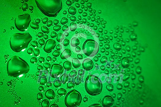 Refreshing green watery background (color toned image; shallow DOF) Refreshing green watery background (color toned image; shallow DOF)