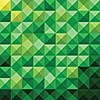 Abstract green squares pattern for background 