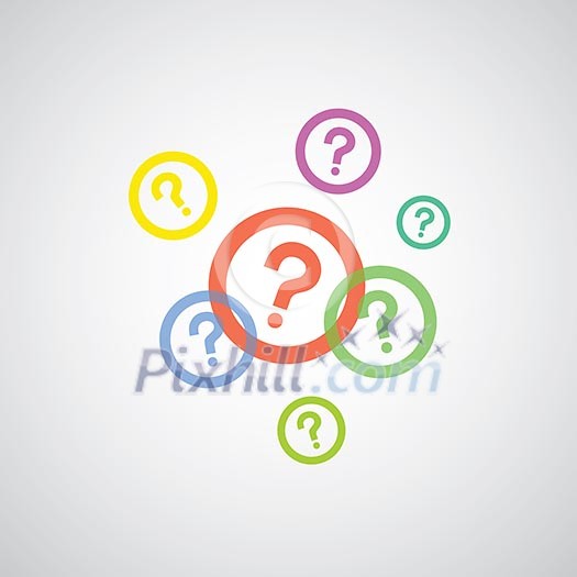 question mark symbol on gray background question mark symbol on gray background
