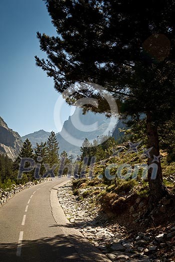 Inland Corsica, splendid Restonica Valley (Corsica, France)