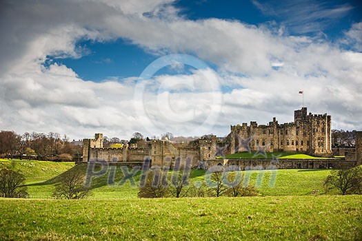 Alnwick Castle, Northumberland - England Alnwick Castle, Northumberland - England