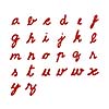 handwriting font set for use