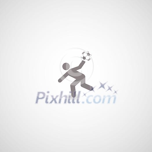 sport symbol on gray background sport symbol on gray background