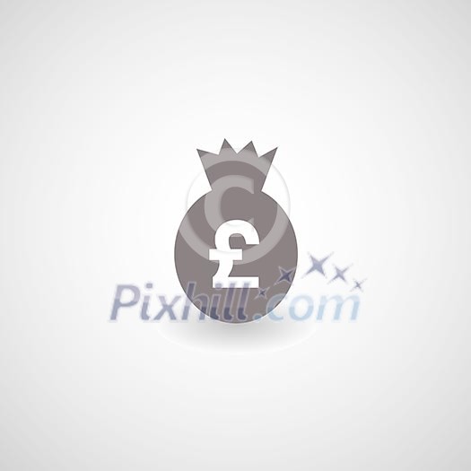 money symbol on gray background money symbol on gray background