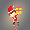 Santa claus vector cartoon style for greeting