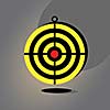 darts target aim vector cartoon