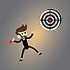 I have got target vector cartoon