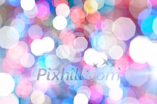 Background image with blurs and lights. Party concept