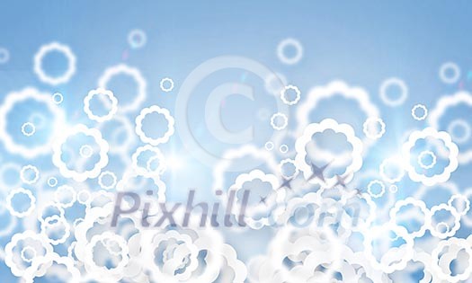 Abstract backdrop image with figures and circles Abstract backdrop image with figures and circles