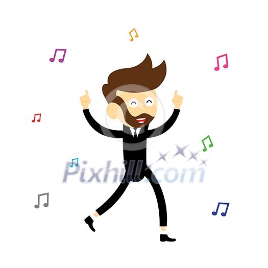 manager vector cartoon for dialogs with other characters manager vector cartoon for dialogs with other characters