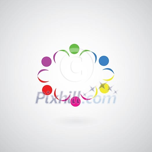 relationship symbol on gray background relationship symbol on gray background