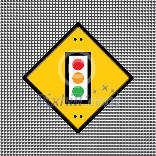 Traffic lights symbol general needed for use 