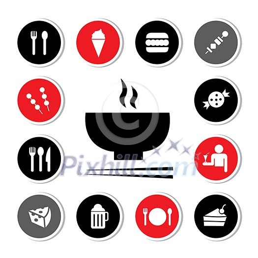 food and drink icon for use food and drink icon for use