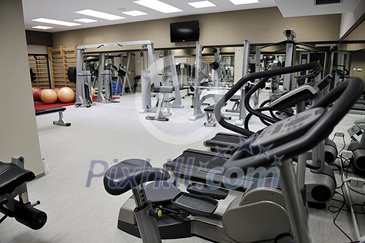 sport  center fitness gym indoor with equipment