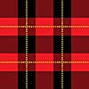 vector red seamless tartan plaid  pattern for background 