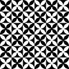 black and white modern geometrical abstract background 