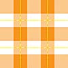 vector orange seamless tartan plaid for background  